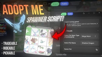 NEW🎃 ADOPT ME HALLOWEEN UPDATE   PET SPAWNER SCRIPT !   SPAWN ANY PET!