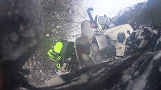 Skidoo Rear ended