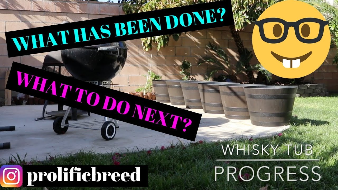 summer tubbing | Filling, setup, and cycling outdoor tubs