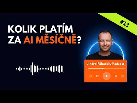 Kolik platím za AI měsíčně? A co za to dostávám [Podcast #13]
