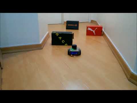 Obstacle avoiding robot using fuzzy logic