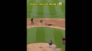 PERFECT AIM 😱 #mlb #baseball #shorts #viral #sports #parati #youtube