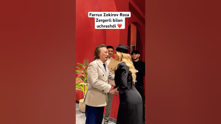 Tirik afsona Farrux Zokirov Roza Zergerli bilan uchrashdi. Roza Zergerli Toshkentda