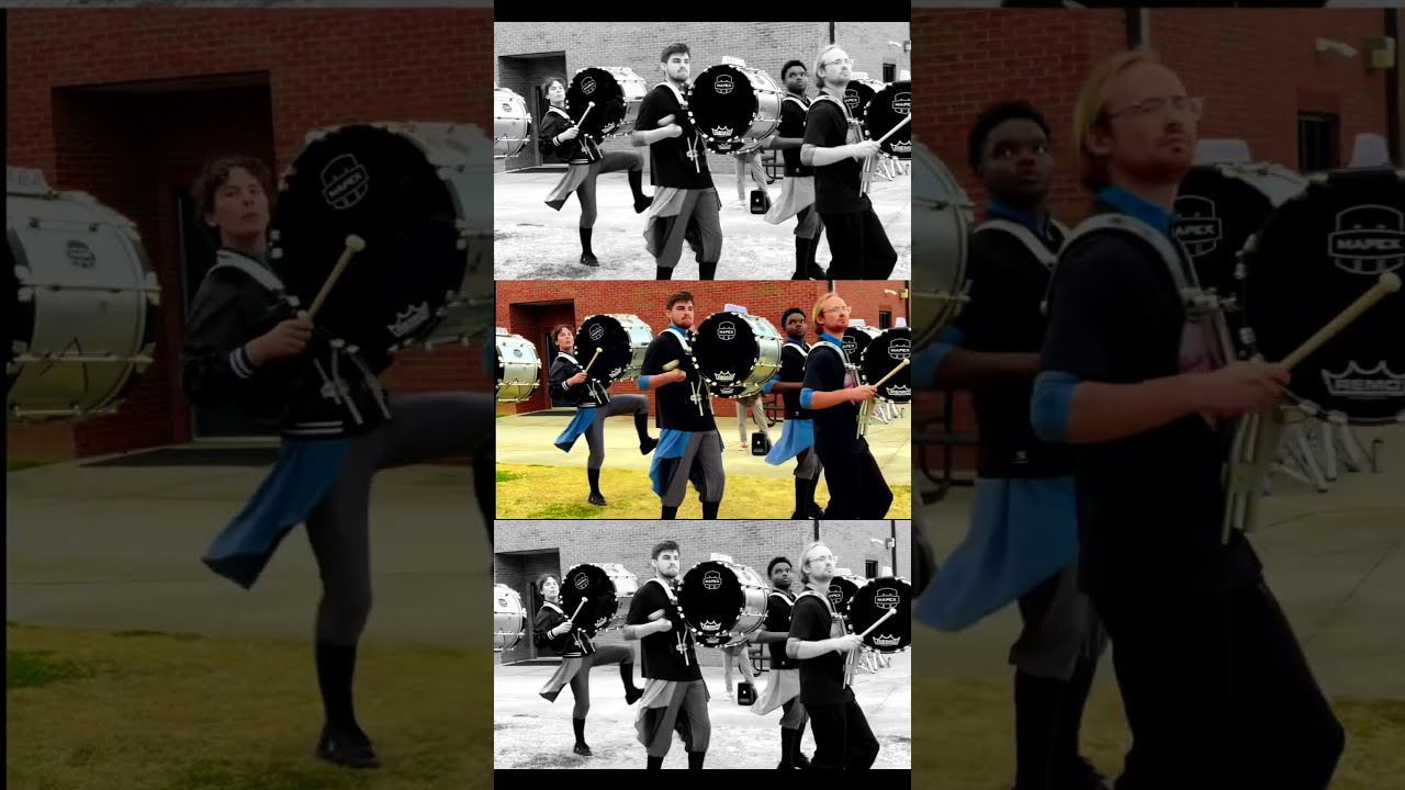 Q2 BASS 2025 Drumline Drums