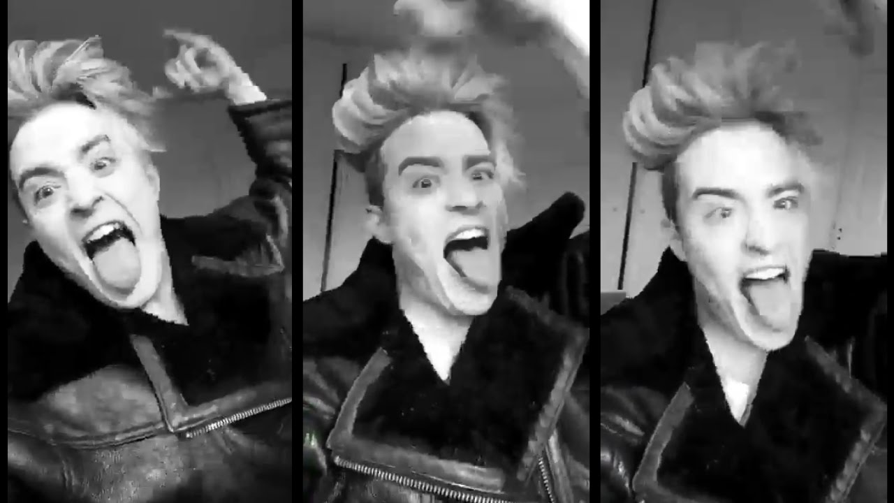 Jedward on Snapchat: John dances to...
