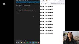 Praktek Coding 5 Jenis Perulangan dalam Pemrograman PHP-PRODI SISTEM INFORMASI-UNHI