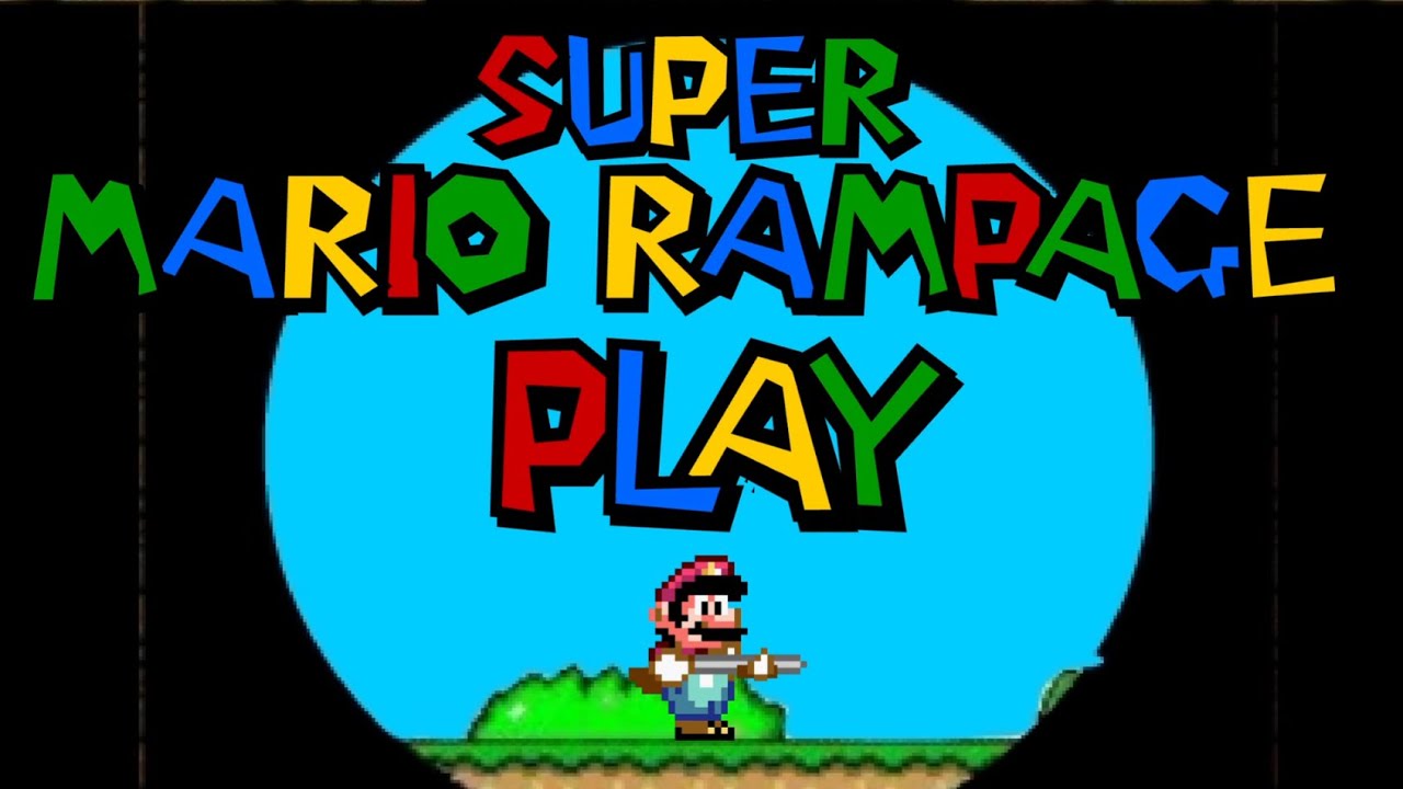 SUPER MARIO RAMPAGE (2003) - Gameplay (Super Mario - Flash Games) (2026 Series)