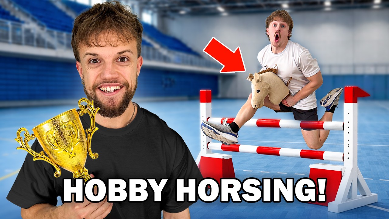 VYHRÁLI JSME ZÁVODY NA PLYŠOVÉM KONI?!