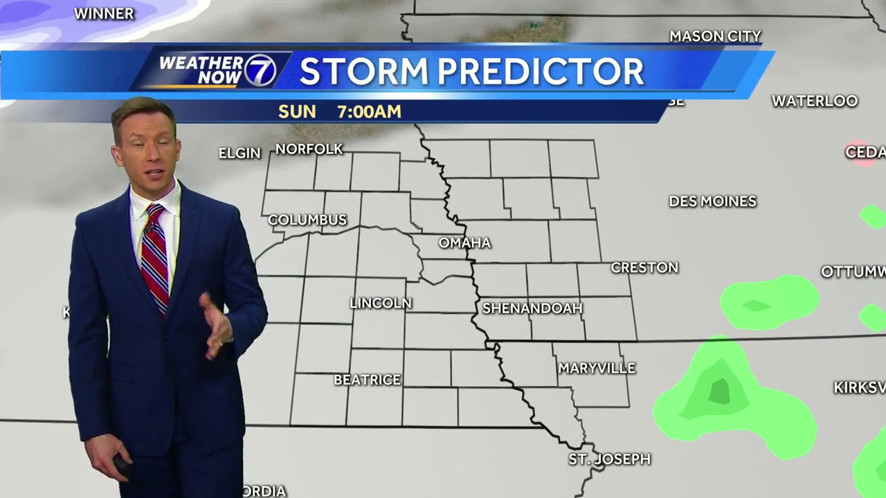 A warm start to the weekend before we deal with wintry weather - YouTube