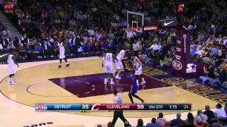 Detroit Pistons vs Cleveland Cavaliers   Full Game Highlights   April 13, 2015   NBA 2014 15 Season