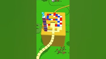 Stacky Dash Level 79 - Challenging Maze Puzzle Gameplay 