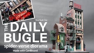 SPIDERMAN DIORAMA | NYC The Daily Bugle