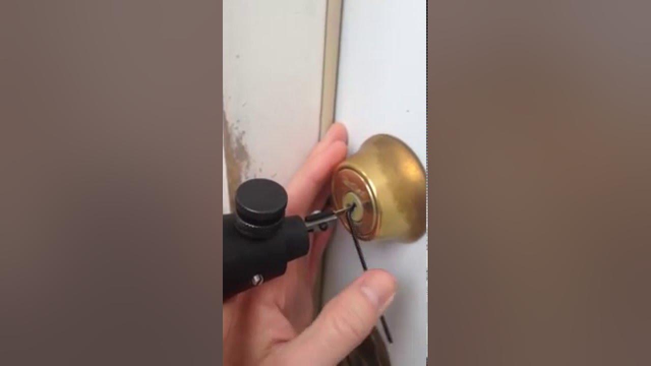 Electric Lock Pick Tutorial (Kwikset) Stepbystep YouTube