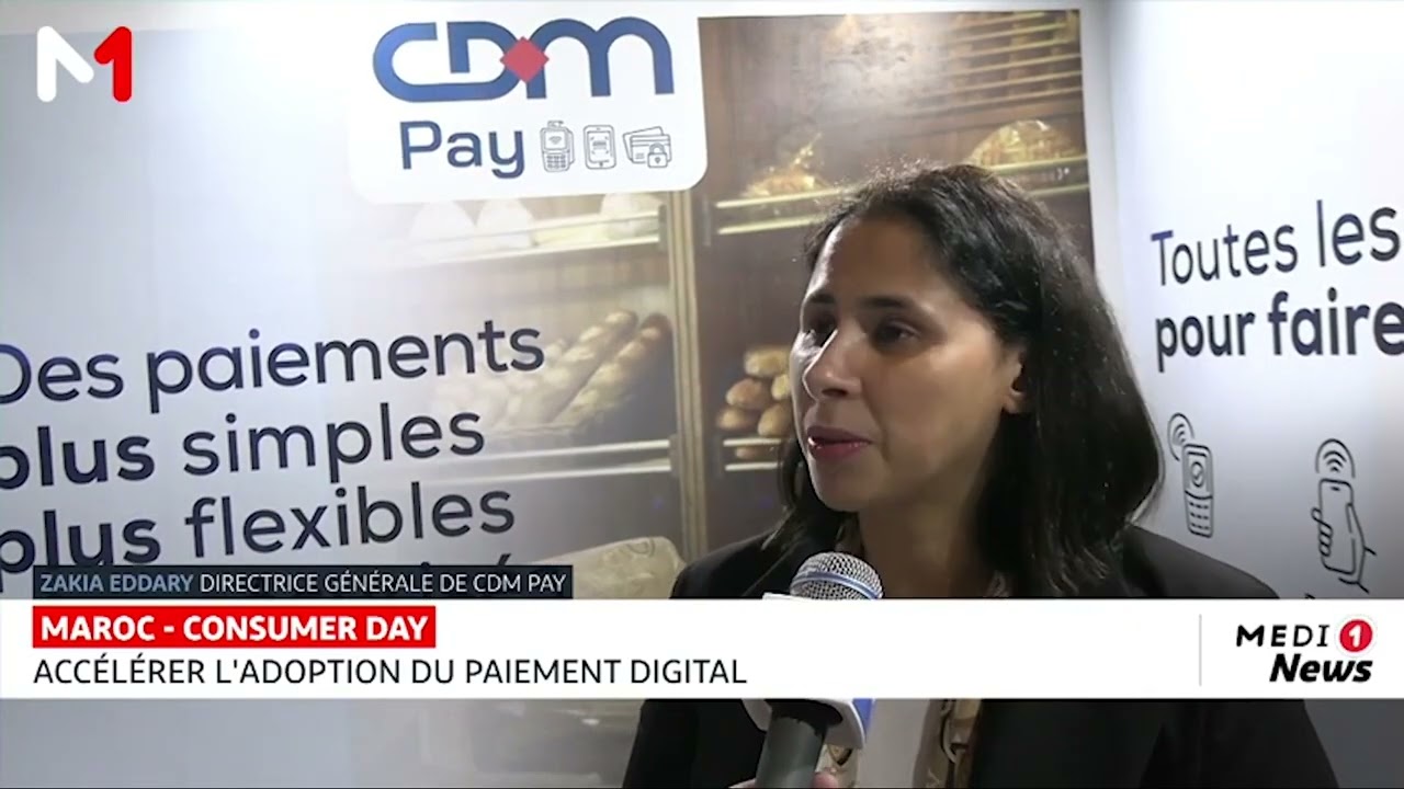 Moroccan Consumer Day : vers une accélération de l'adoption du paiement digital (Medí1 TV)