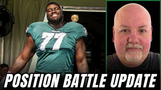 Eagles Position Battles in Training Camp UPDATE From John McMullen