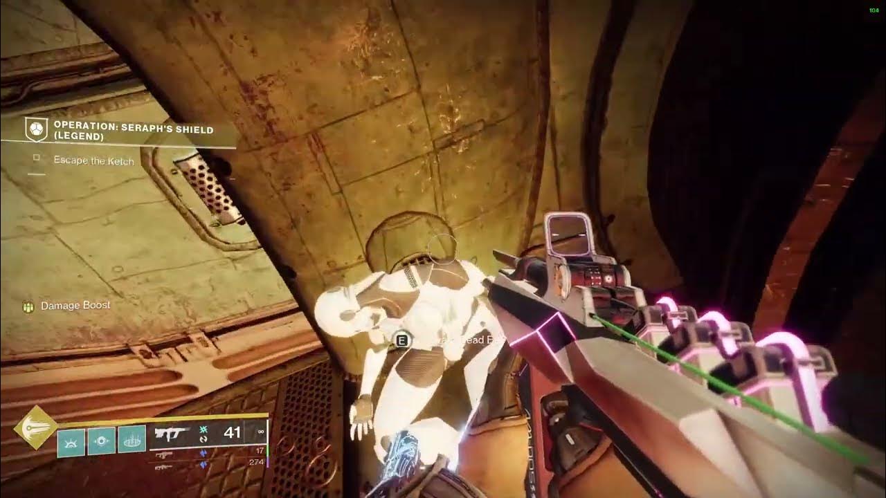 Weapon Schematic Location Pt 4 (4th Exo) - Operation: Seraph Shield