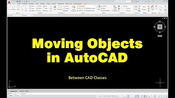 Moving Objects in AutoCAD