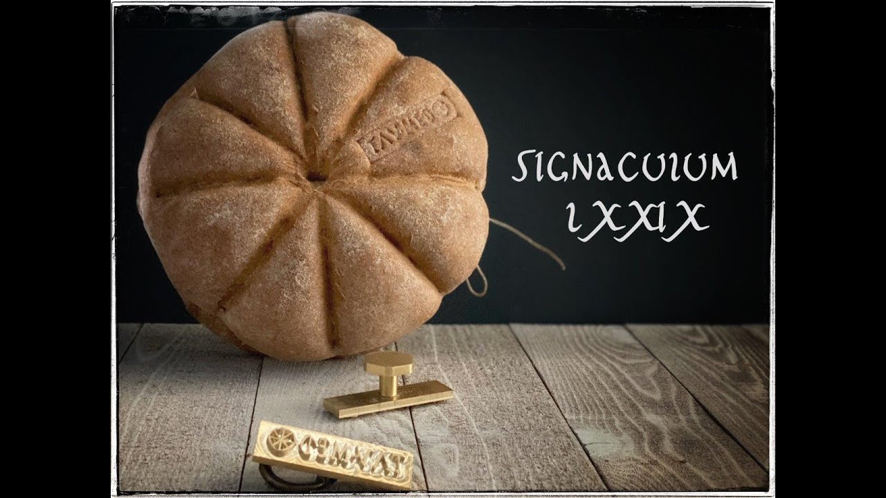 The Signaculum 79 - An Ancient Roman Bread Stamp Resurrected For Modern  Baking 