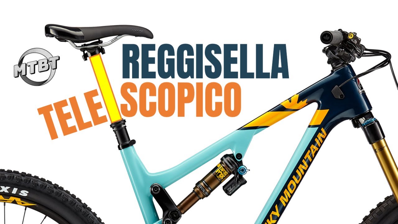 Reggisella telescopico MTB utilizzo e come sceglierlo Rockshox Fox Ks Lev |  MTBT - YouTube