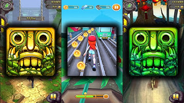 Temple Run 2 Blooming Sands Vs Bus Rush 2 Vs Temple Run 2 Lantern Festival - Endless Run