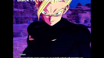 Look at his devious smile 😭 Most reasonable gohan Crashout? #sparking #gohan #crashout #dbz #shorts