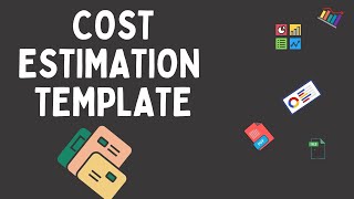 Cost Estimation Template - Detail Analysis #managingqs #quantitysurveying #estimation