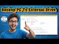 How To Backup Computer To External Hard Drive In Windows 11 | Complete Guide (2025)