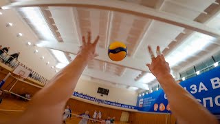 🏐EXCITING GAME AGAINST STUDENTS OF YSTU 🏐 FIRST-PERSON VOLLEYBALL #2