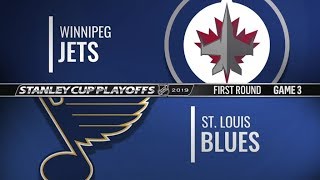 Recap: WPG vs STL  First Round  Game 3   Apr 14,  2019