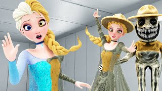 Elsa Frozen - Zookeeper Transformation!( Zoonomaly Animation!)