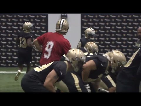 Saints training camp observations (Aug. 19); Rookie TE Alize Mack returns to practice
