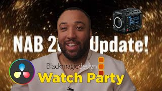Blackmagic Design NAB 2026 Update Watch Party