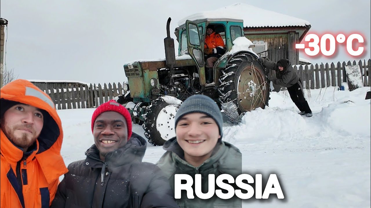 My Crazy One Week In Russian Village In Winter|-30°C