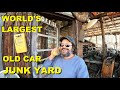 Worlds Largest Old Car Junk Yard - Miles of Classic Cars and Trucks! - Old Car City