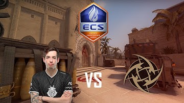 POV - KennyS (29-13) vs NiP / mirage / ECS Season 5 Europe