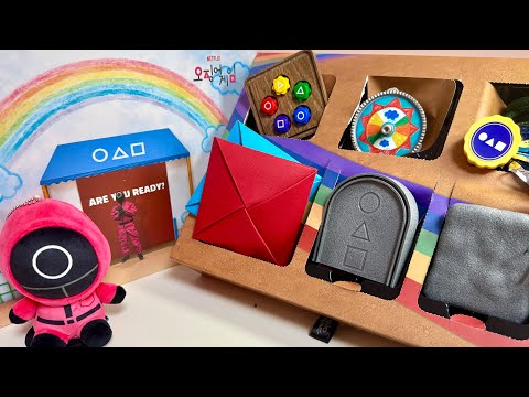 [Toy asmr]Squid Game2 Game PlaySet Satisfying with Unboxing 오징어게임2 게임놀이 언박싱