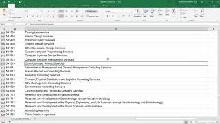DSBS Lesson 3.2 | Initial NAICS Selection | GovCon Chamber of Commerce
