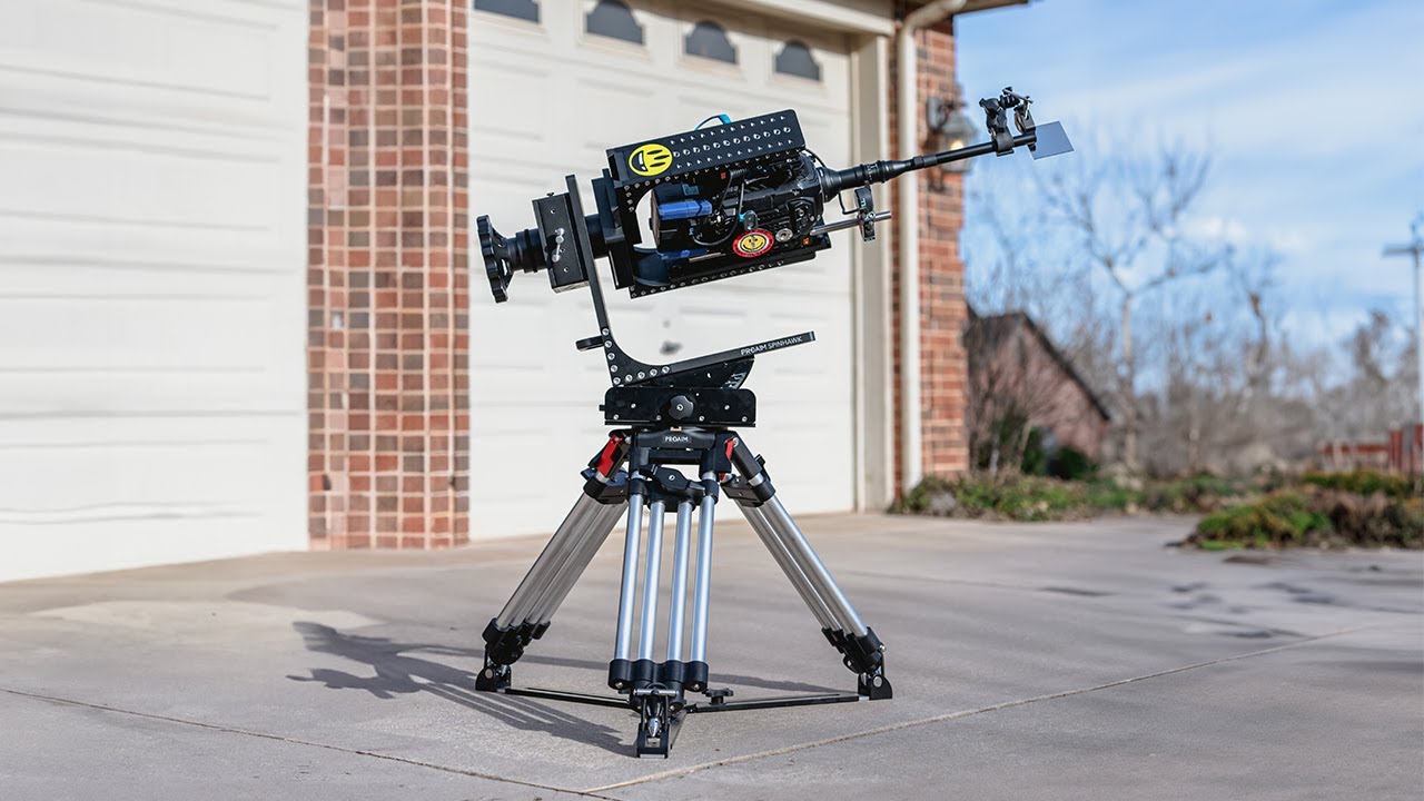 pedestalロンT HD Mitchell Baby Camera Tripod Stand w | Proaim — Proaim.ca