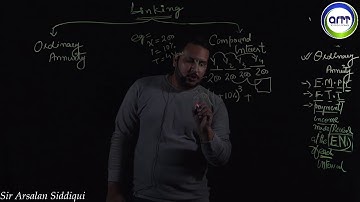 AFC 3 (QMT) Ordinary Annuity part 2 by Sir Arsalan Siddiqui (ARTT Business School)
