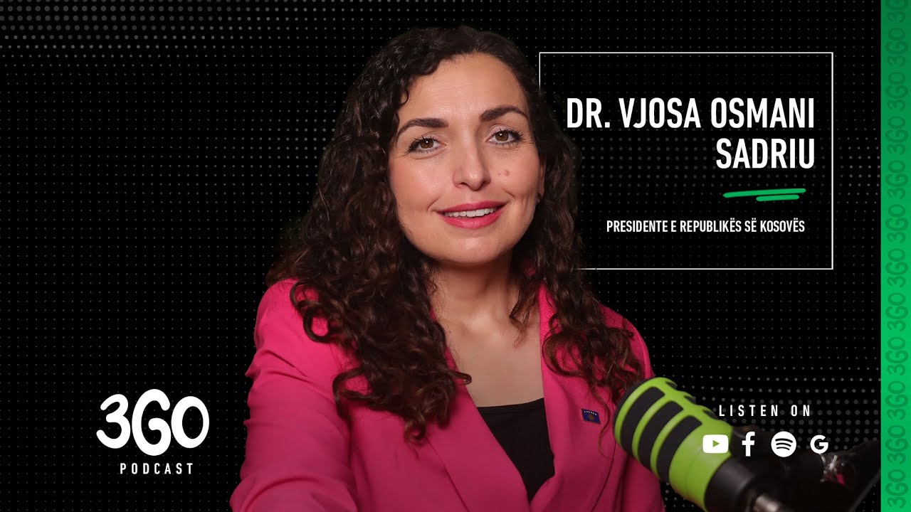 3GO Trego | Dr. Vjosa Osmani - Sadriu | Presidente e Republikës së Kosovës