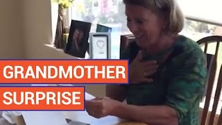 Surprise Birth Announcement to Future Grandma Video 2016 | Daily Heart Beat