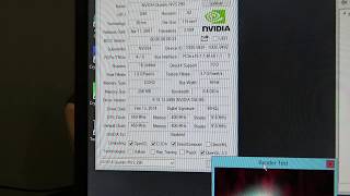 nVidia Quadro NVS 290 Running in an IBM System x3650 M1 Server