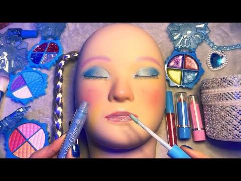 ASMR Doing Your Makeup with Fake Products (Whispered, Layered Sounds) 