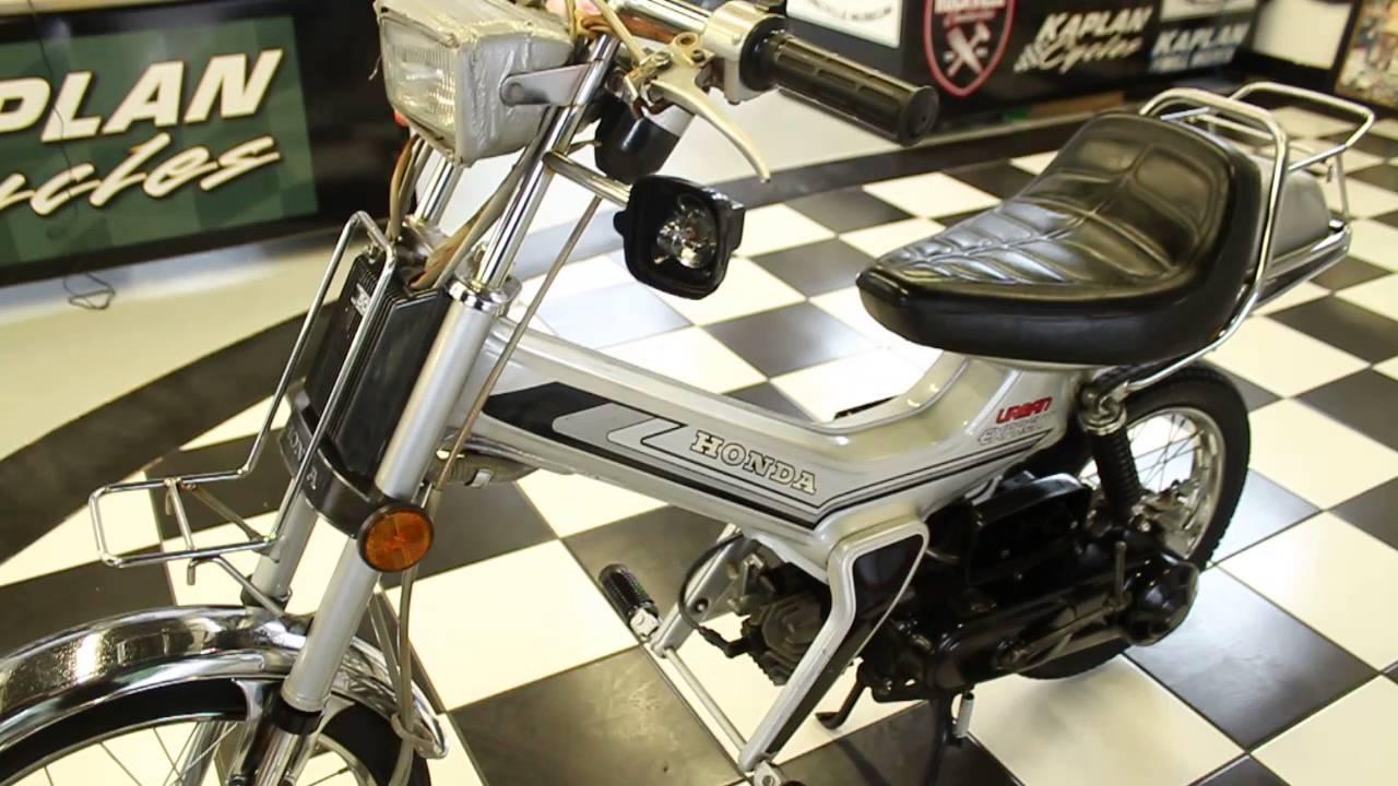 1983 Honda Urban Express NU 50 - YouTube