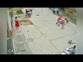 Bike accident caused by hitting a dog | lady owner tried to beat the passenger |