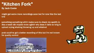 Jack Conte - Kitchen Fork (acoustic cover)