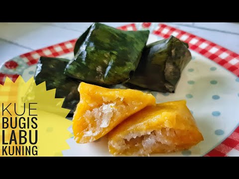 Cara Buat Kue Bugis Labu Kuning