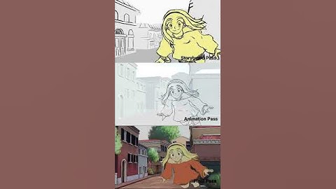 Flight- 2D/3D Hybrid Animation stages. #2danimation #3danimation #blender