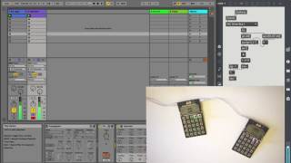 Pocket Operator and Ableton Live Sync Using $2 Sound Card