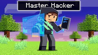 Playing As A MASTER HACKER In Minecraft!